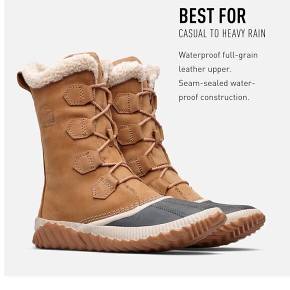 NIB Sorel Women's Slouch Boots Duck size 5 - Picture 3 of 14